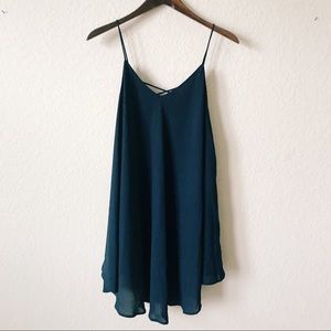 Sheinside Dress Sleeveless Navy Summer